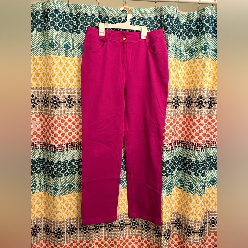 St. John Pink Dress Pants